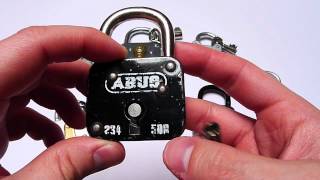 German Lever Padlocks and Lever Locks [upl. by Rola]