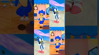 Sonic vs baby joy shit fight trendingshortscutiehadia [upl. by Ahsekahs442]