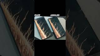 amoled vs OLED display🔥 which one is better malikji shorts shortsvideo [upl. by Dorian324]