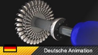 PeltonTurbine Aufbau und Funktionsweise 3DAnimation [upl. by Nevuer]