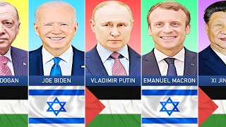 World Leaders that Support Palestine and Israel [upl. by Alliscirp371]