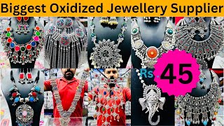 Biggest Oxidized Jewellery Supplier 😱  Oxidized Jewellery New Collection Reasonable Prices [upl. by Malloy]