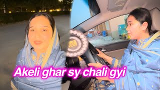 Akeli ghar sy nikal pari pehli bar  khud sy strong bnaon gi Ami  Sitara Yaseen vlog [upl. by Drareg795]