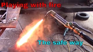 Acetylene torch basics [upl. by Ilarrold91]