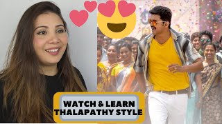 MERSAL Mersal Arasan TAMIL Song Reaction  Vijay  AR Rahman [upl. by Emmet]