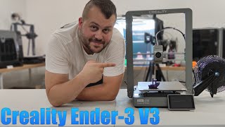 Creality Ender3 V3  VybaleníUnboxing Nastavení a První tisk Česky [upl. by Zechariah]