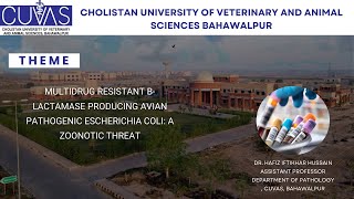 Multidrug Resistant Β Lactamase Producing Avian Pathogenic Escherichia Coli A Zoonotic Threat by Dr [upl. by Elison]