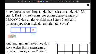 Bocoran Real PK UTBK 2024  Menentukan banyak susunan bilangan dengan syarat dan ketentuan [upl. by Egdirdle]