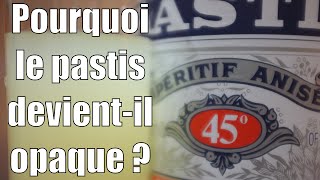 Pourquoi le pastis devientil opaque quand on lallonge [upl. by Ysabel867]