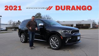 Is 2021 Dodge Durango Citadel an SUV worth buying  Dodge Durango Citadel AWD [upl. by Loseff]