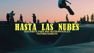 Base De Rap  Hasta Las Nubes  Reggae 🌴 Hip Hop instrumental 2021  Beat Free 🚬 [upl. by Nomde]