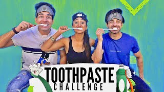 Toothpaste Challenge  Rimorav Vlogs [upl. by Yelnet]