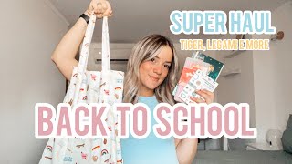 BACK TO SCHOOL  super haul Tiger Legami e more 💗 [upl. by Artsa]