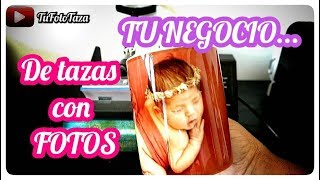 ❤️❤️❤️ COMO HACER TAZAS CON FOTOS  DIY ❤️❤️❤️ [upl. by Trahurn]