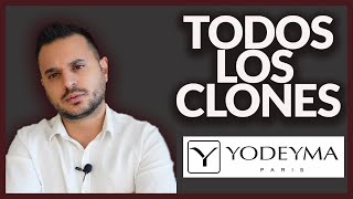 YODEYMA LISTADO COMPLETO 2022  45 EQUIVALENCIAS  PERFUMES MASCULINOS  todos los clones en 1 video [upl. by Lowe]