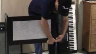 Build This Music Keyboard Stand For Your Yamaha or Other Brand Keyboard [upl. by Cirtemed67]