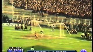 Taranto Cesena 1 0 Campionato serie B 1977 78 [upl. by Gardol]