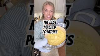 THE BEST MASHED POTATOES FOR THANKSGIVING 🥔🦃 mashedpotatorecipe thanksgiving thanksgivingdinner [upl. by Acilef]