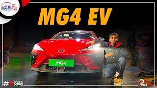 MG4 EV  Born Electric Hatchback  First Look  Auto Expo 2023  PowerDrift [upl. by Norab]