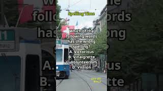 Spelling Time 521 spelling englishlearning englishvocabulary questions quiz [upl. by Nelsen]