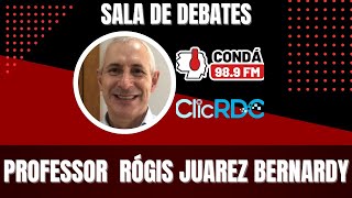 SALA DE DEBATES com PROFESSOR RÓGIS BERNARDY [upl. by Enelyk758]