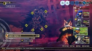 SHIN MEGAMI TENSEI V Vengeance  Lahmu Boss Fight Canon Of Creation [upl. by Nnahgem908]