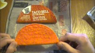 Taco Bell  Doritos Locos Taco  Fast Food Review [upl. by Abbie]