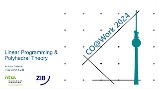 Linear Programming amp Polyhedral Theory [upl. by Kern]