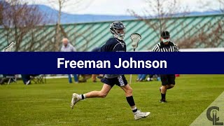 Freeman Johnson Lacrosse Highlights  NH 2022  Att [upl. by Clarke]