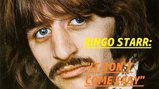 HQ RINGO STARR  IT DONT COME EASY Enhanced High Fidelity Audio HQ [upl. by Gromme]