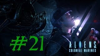 Let´s play Aliens Colonial Marines 21 DeutschFullHD  Blockade D [upl. by Modnarb]