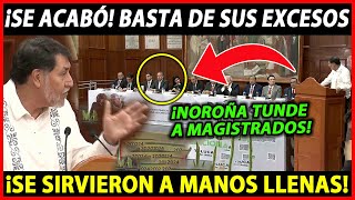 ¡ACABA DE PASAR NOROÑA DESTRUY3 A MAGISTRADOS DEL PODER JUDICIAL POR NO ACEPTAR LA AUSTERIDAD [upl. by Nirrek186]