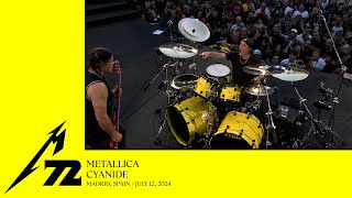 Metallica Cyanide Madrid Spain  July 12 2024 [upl. by Auehsoj]