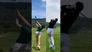 스윙의 정석 완벽한 외모 💖 KLPGA 박서연 프로의 스윙⛳ [upl. by Blunk]