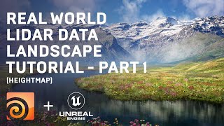 Houdini Tutorial  Lidar Data for UE5 Landscape Part 1  Heightmap [upl. by Imotih574]