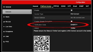 How do I get my Hikvision DVR verification code Hikvision DVR Setting  Hikvision DVR Bar Code [upl. by Michaella]