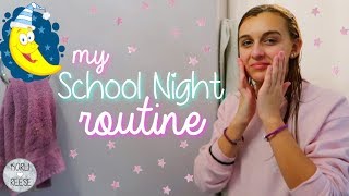 MY SCHOOL NIGHT ROUTINE [upl. by Elodia]