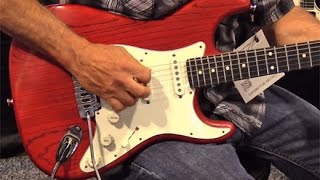 SNAMM 16  TV Jones Starwood Series Strat Pickups and T90 Demos [upl. by Liddle]