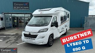 Burstner Lyseo TD 690 G Harmony Line For Sale at Camper UK [upl. by Nikki]