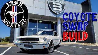 1965 Mustang Coyote Swap RESTOMOD ESS SUPERCHARGED so many mods this is INSANE REVIEW amp DYNO [upl. by Ttiwed]