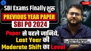 🔥 SBI PO 2024 Previous Year Paper Quant  SBI Exams Finally शुरू  SBI PO Prelims Memory Based Paper [upl. by Lenneuq6]