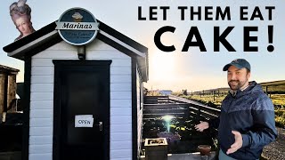 We traveled 3580 MILES to EAT CAKE 🌊 Shetlands Cake Fridge 🧶 Knitting the UK Episode 4 [upl. by Casilda]