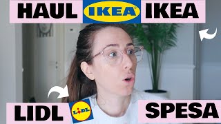 HAUL IKEA E SPESA LIDL [upl. by Motch]