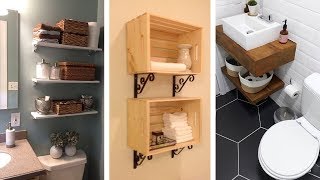 20 Genius Small Bathroom Storage Ideas [upl. by Anan223]