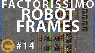 Robot frames  Factorio Factorissimo 14 [upl. by Ekrub]