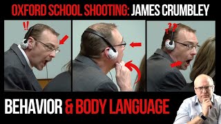 James Crumbley Trial Behavior and Body Language [upl. by Erreip]