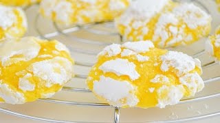 Galletas Craqueladas de Limón 🍋 🍋  Tan Dulce [upl. by Ahsaya178]