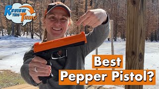 Is This the Best Home Defense Pepper Pistol Gun  T4E HDP 50 REVIEW [upl. by Neeron]