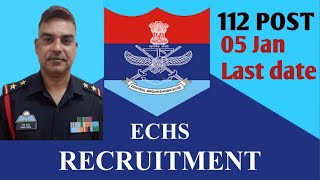 ECHS Recruitment Delhi Cantt  All India Recruitment  foujimotivational army [upl. by Norman]