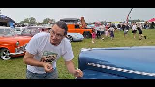 Blue Ridge Runners Classic Custom and American Car Show Highbridge Somerset 2024 [upl. by Ardnaeel]